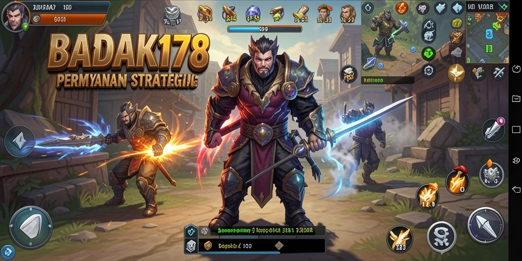 Screenshot gameplay BADAK178 menampilkan strategi yang mendebarkan.