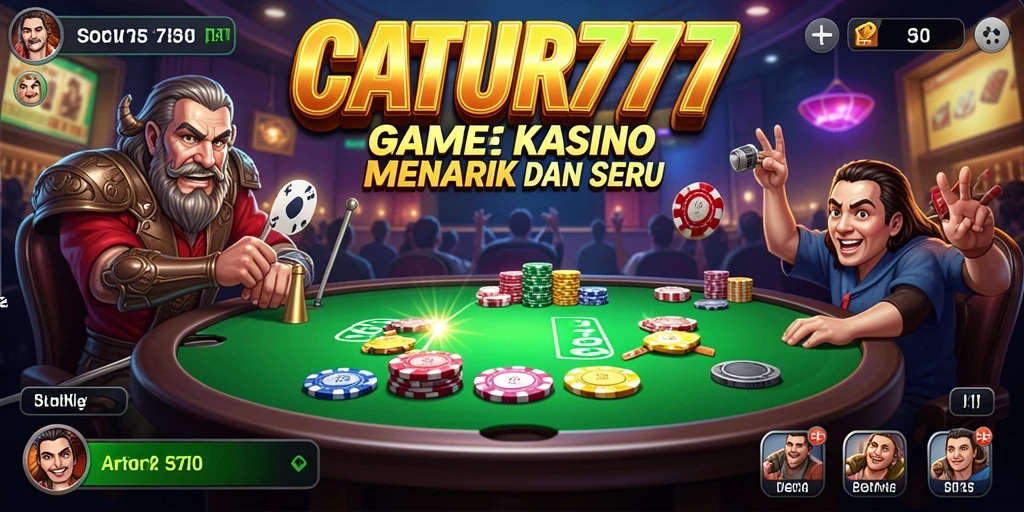 Tampilan menarik dari gameplay CATUR777 yang mendebarkan.