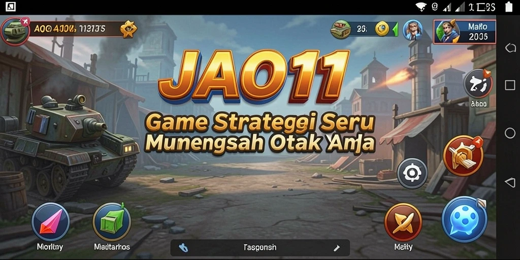 Tampilan gameplay strategis JAGO11 yang mendebarkan.