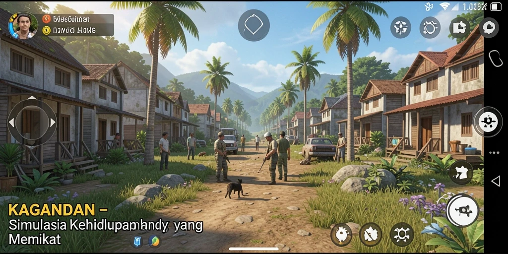 Tangkap gameplay menarik KAGANDAN dalam simulasi kehidupan.