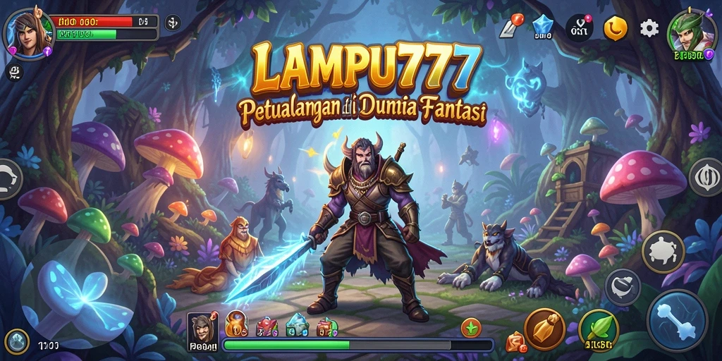 Screenshot gameplay LAMPU777 yang menampilkan aksi petualangan seru.