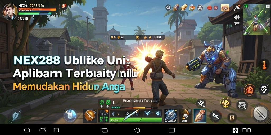 Tampilan antarmuka NEX288 yang modern dan user-friendly.