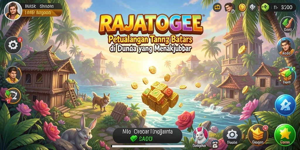 Gameplay seru di dunia terbuka RAJATOGEL.