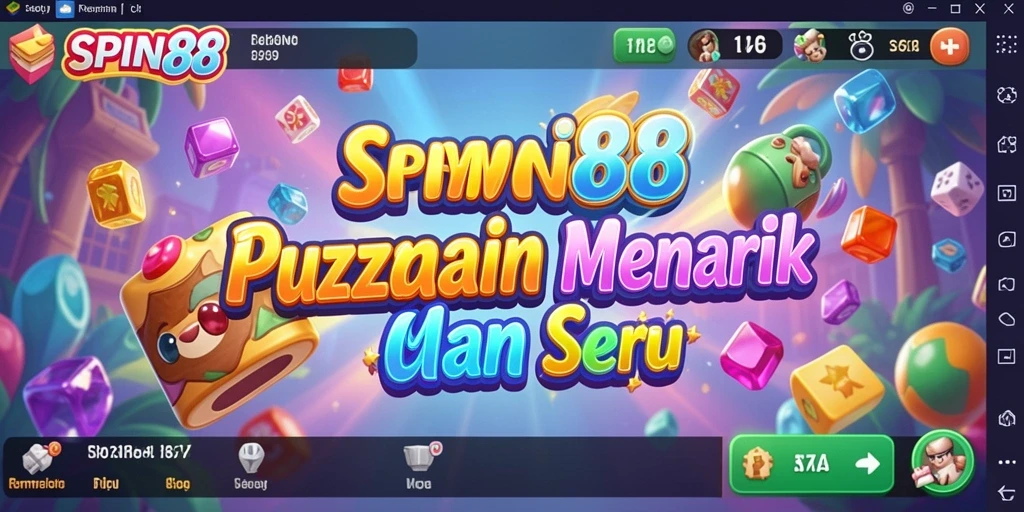 Tampilan gameplay SPIN88 yang menantang dalam permainan Puzzle.