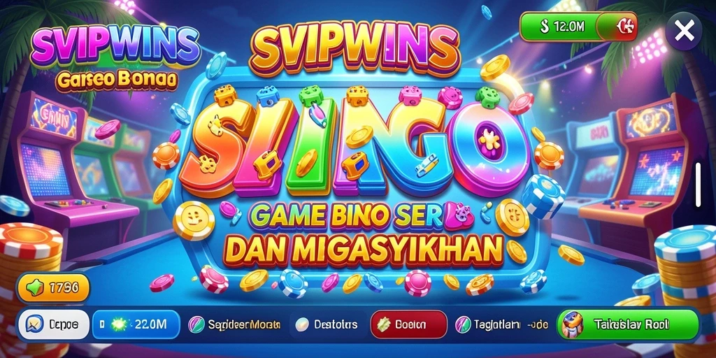 Gameplay seru SVIPWINS yang penuh warna dan keseruan.